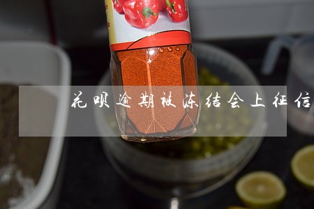 花呗逾期被冻结会上征信吗 花呗逾期被冻结会上征信吗