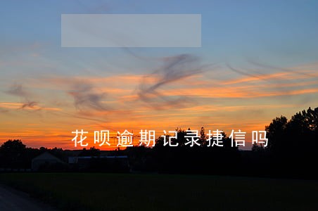 花呗逾期记录捷信吗 花呗逾期记录捷信吗