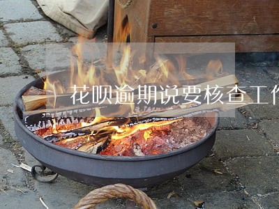 花呗逾期说要核查工作单位 花呗逾期说要核查工作单位