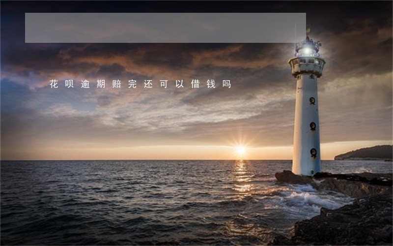 花呗逾期赔完还可以借钱吗 花呗逾期赔完还可以借钱吗