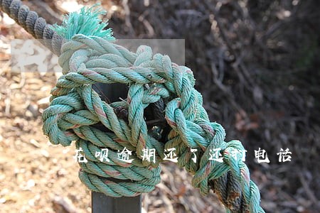 花呗逾期还了还打电话 花呗逾期还了还打电话