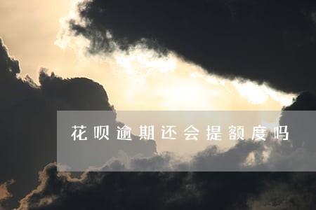 花呗逾期还会提额度吗 花呗逾期还会提额度吗