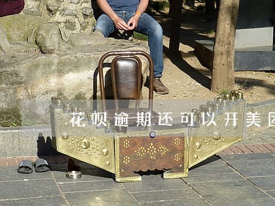 花呗逾期还可以开美团借钱吗 花呗逾期还可以开美团借钱吗