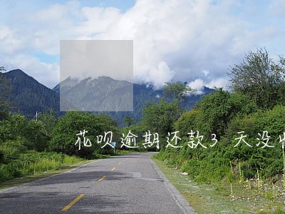 花呗逾期还款3天没收我利息 花呗逾期还款3天没收我利息