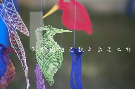 花呗逾期还款之后怎么样