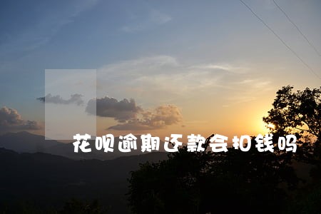 花呗逾期还款会扣钱吗 花呗逾期还款会扣钱吗