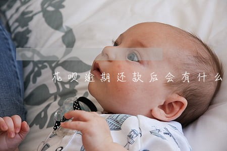 花呗逾期还款后会有什么后果 花呗逾期还款后会有什么后果