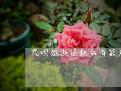 花呗逾期还款后有额度吗 花呗逾期还款后有额度吗