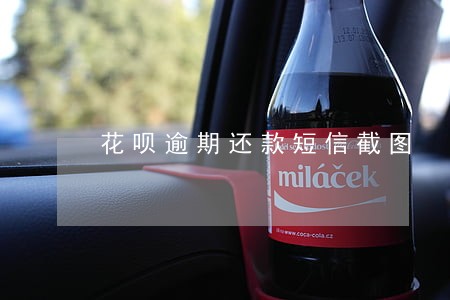 花呗逾期还款短信截图 花呗逾期还款短信截图