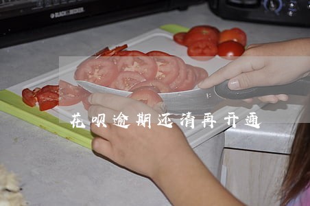 花呗逾期还清再开通 花呗逾期还清再开通