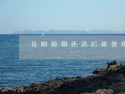 花呗逾期还清后能使用吗 花呗逾期还清后能使用吗