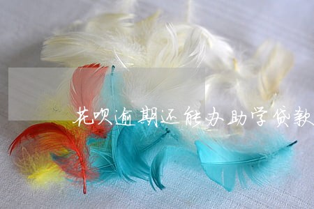 花呗逾期还能办助学贷款 花呗逾期还能办助学贷款