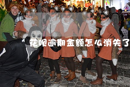 花呗逾期金额怎么消失了 花呗逾期金额怎么消失了