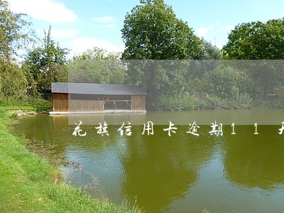 花旗信用卡逾期11天封卡