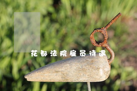 花都法院雇员待遇 花都法院雇员待遇