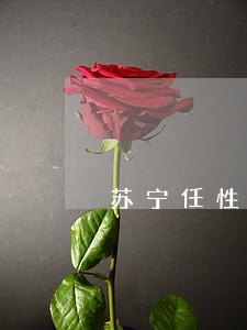 苏宁任性付逾期一天冻结 苏宁任性付逾期一天冻结
