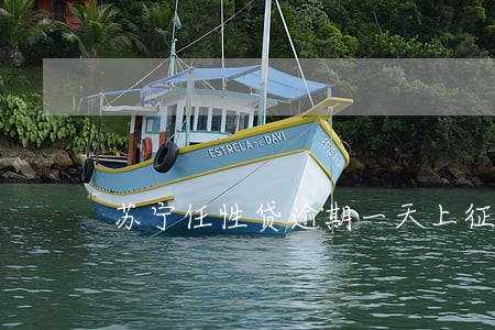 苏宁任性贷逾期一天上征信嘛 苏宁任性贷逾期一天上征信嘛