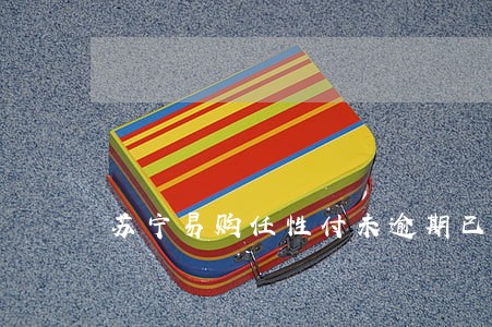 苏宁易购任性付未逾期已冻结 苏宁易购任性付未逾期已冻结