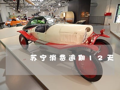苏宁消费逾期12天 苏宁消费逾期12天
