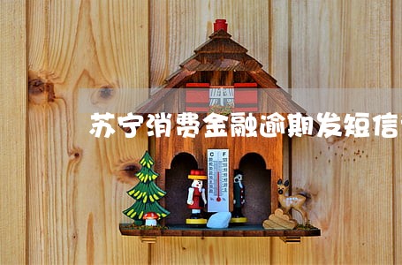 苏宁消费金融逾期发短信说要上门 苏宁消费金融逾期发短信说要上门
