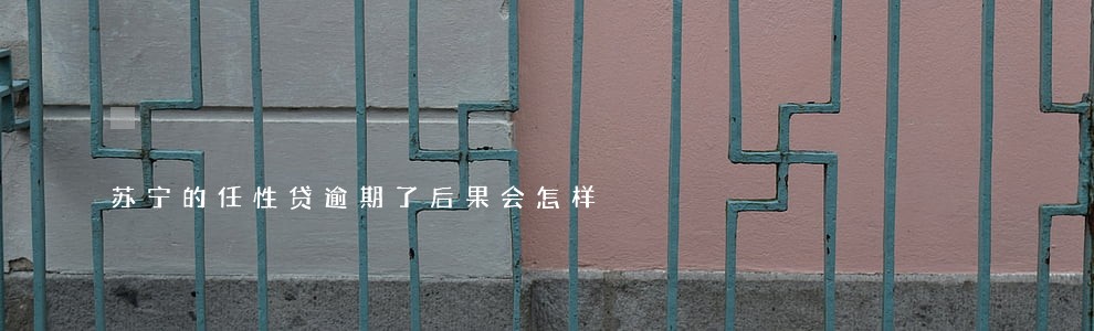 苏宁的任性贷逾期了后果会怎样 苏宁的任性贷逾期了后果会怎样