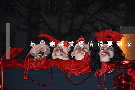 苏宁逾期发短信说要到家里 苏宁逾期发短信说要到家里
