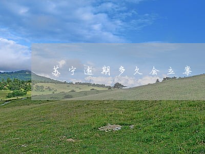 苏宁逾期多久会立案 苏宁逾期多久会立案