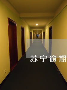 苏宁逾期立案通报 苏宁逾期立案通报