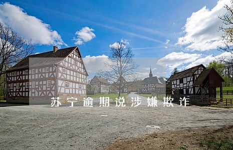 苏宁逾期说涉嫌欺诈 苏宁逾期说涉嫌欺诈