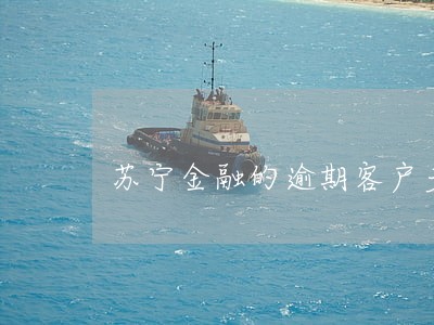苏宁金融的逾期客户多吗