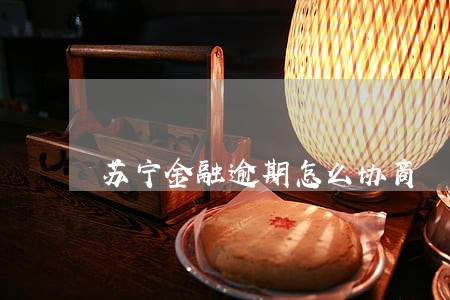苏宁金融逾期怎么协商 苏宁金融逾期怎么协商