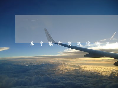 苏宁银行贷款逾期四天 苏宁银行贷款逾期四天