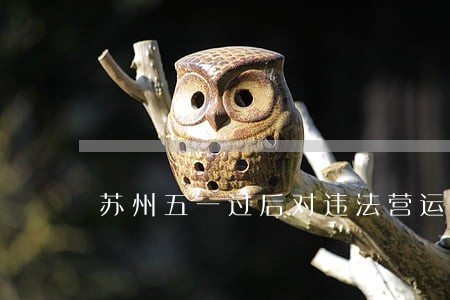 苏州五一过后对违法营运滴滴车 苏州五一过后对违法营运滴滴车