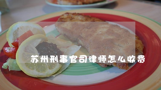 苏州刑事官司律师怎么收费 苏州刑事官司律师怎么收费