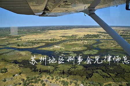 苏州地区刑事会见律师怎么委托 苏州地区刑事会见律师怎么委托