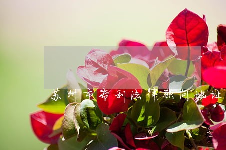 苏州市专利法律顾问地址 苏州市专利法律顾问地址