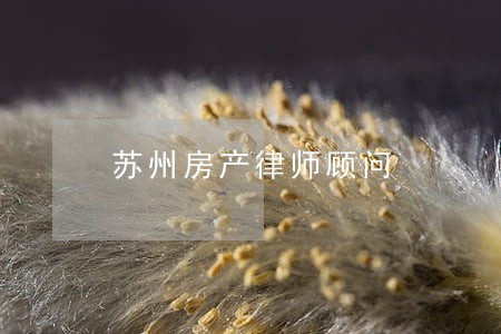 苏州房产律师顾问 苏州房产律师顾问