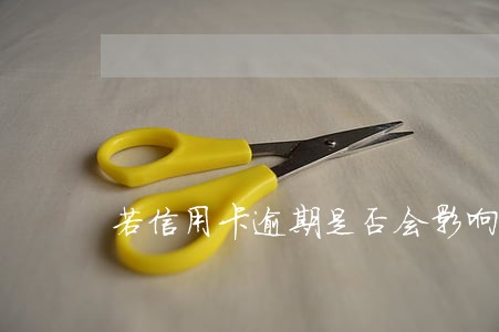 若信用卡逾期是否会影响考公务员 若信用卡逾期是否会影响考公务员