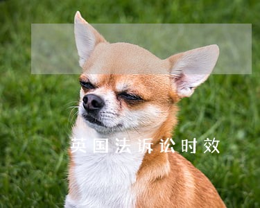 英国法诉讼时效