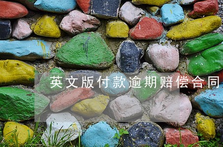 英文版付款逾期赔偿合同 英文版付款逾期赔偿合同