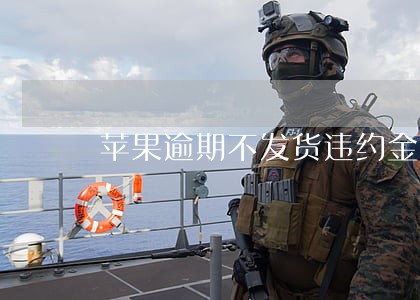 苹果逾期不发货违约金多少 苹果逾期不发货违约金多少
