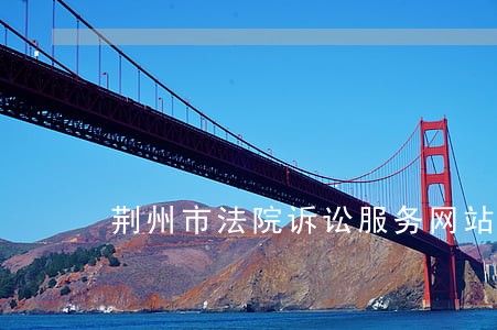 荆州市法院诉讼服务网站