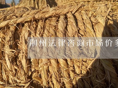 荆州法律咨询市场价多少 荆州法律咨询市场价多少