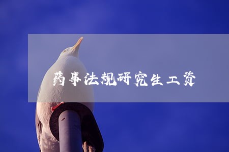 药事法规研究生工资