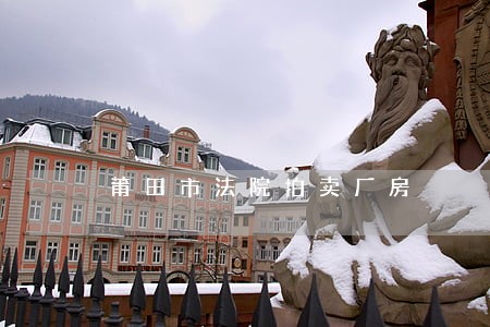 莆田市法院拍卖厂房