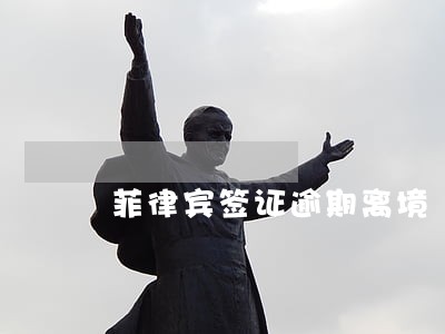 菲律宾签证逾期离境