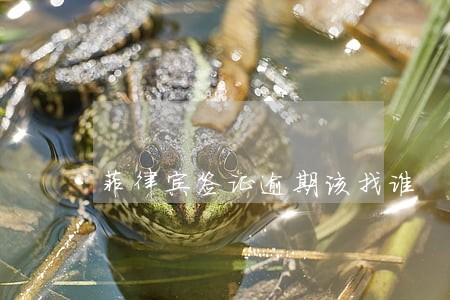 菲律宾签证逾期该找谁 菲律宾签证逾期该找谁