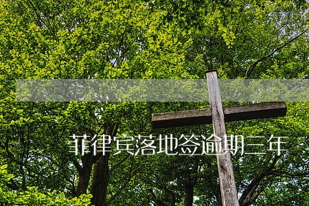 菲律宾落地签逾期三年 菲律宾落地签逾期三年