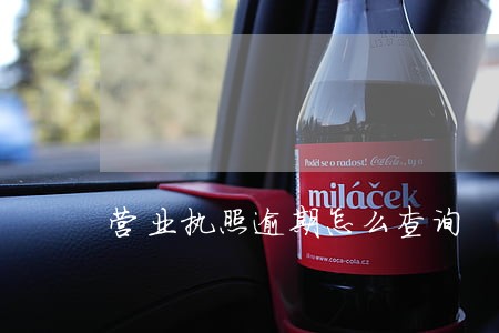营业执照逾期怎么查询 营业执照逾期怎么查询