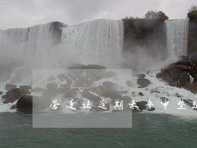 营运证逾期未年审整改报告